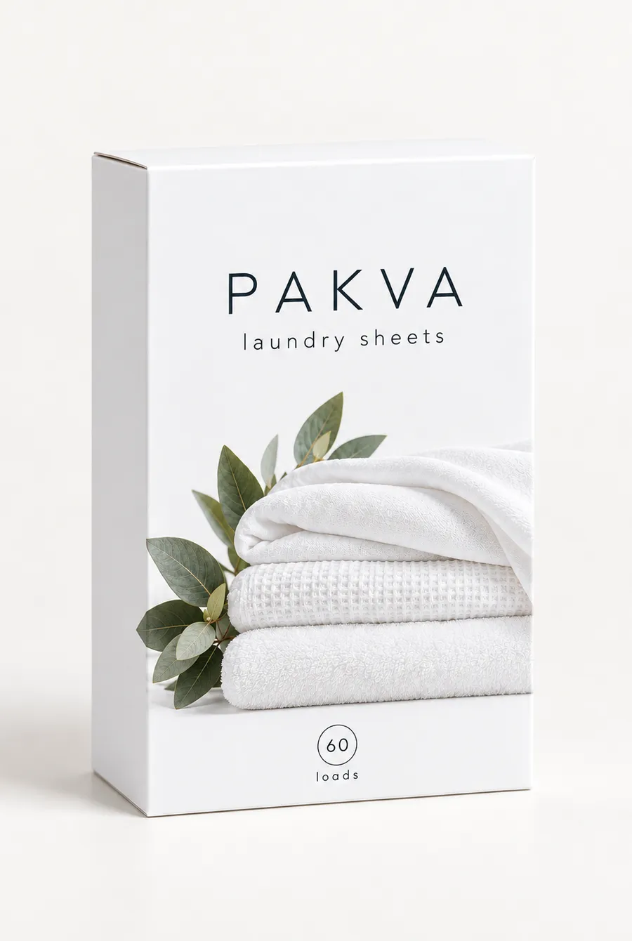 Illustrative draft paper pack for the Fragrance Free scent concept.